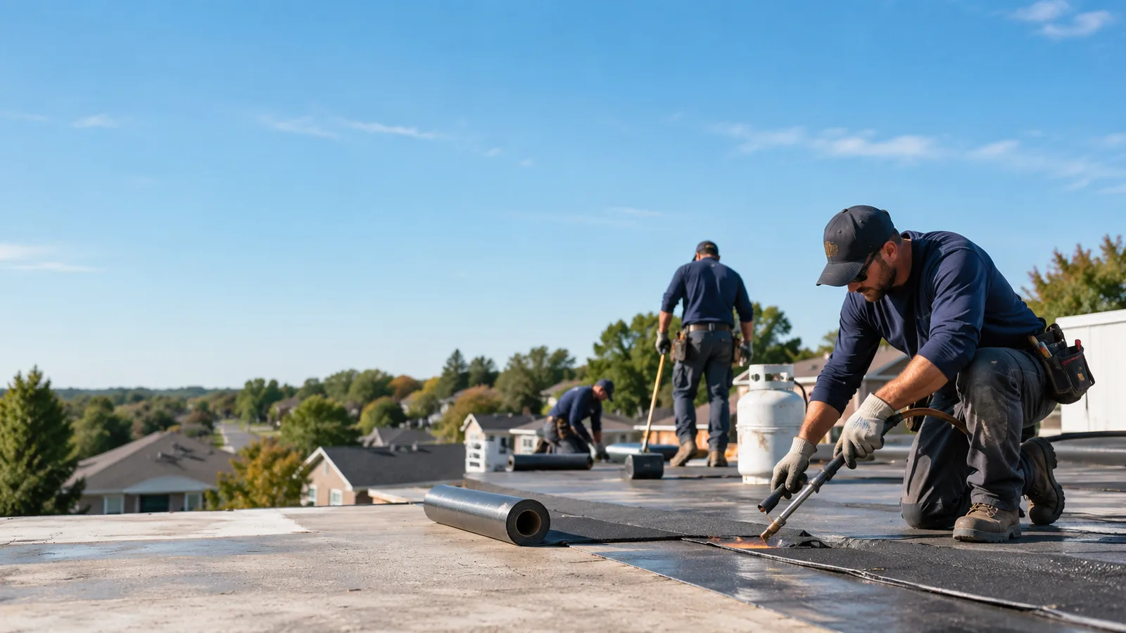 Flat Roof Leak Repair providers in Strong, AR